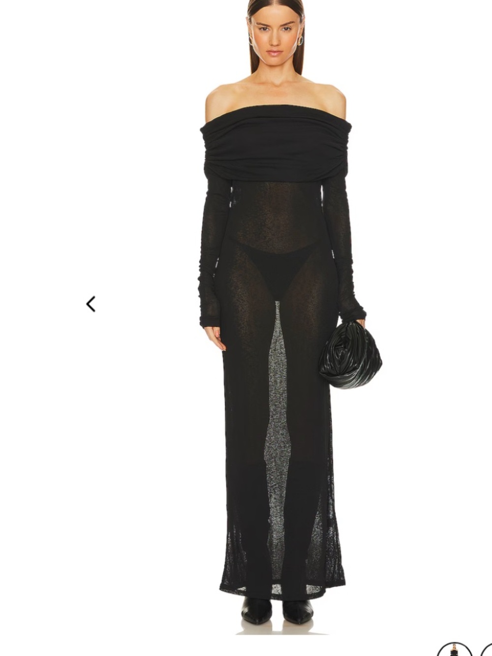 Superdown Revolve Chantal Sheer Gown